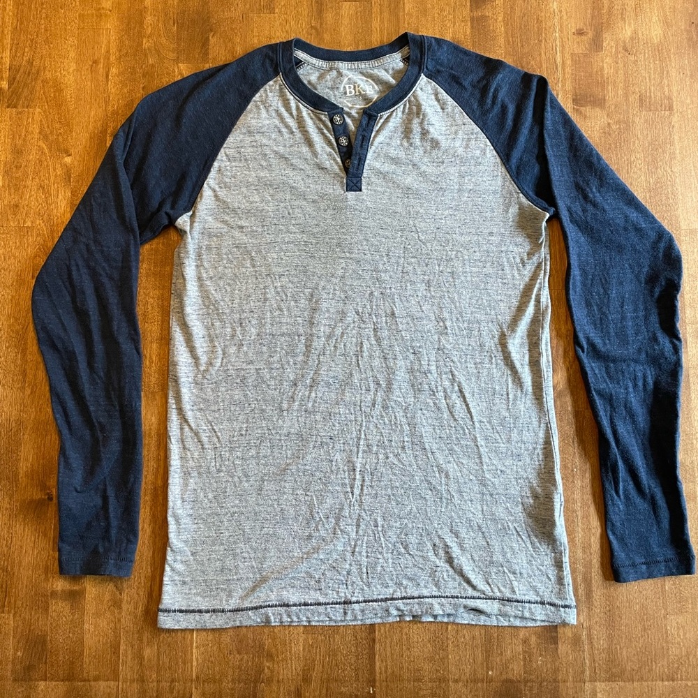 BKE Men’s Adam’s Raglan Henley